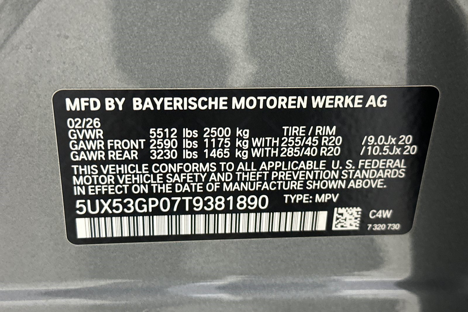 Used 2026 BMW X3 xDrive30i w/ Convenience Package AWD/4WD image 29