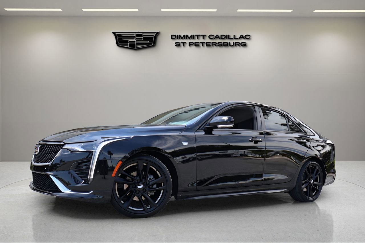 Certified 2023 Cadillac CT4 Sport w/ LPO, Bronce Accent Package RWD image 1