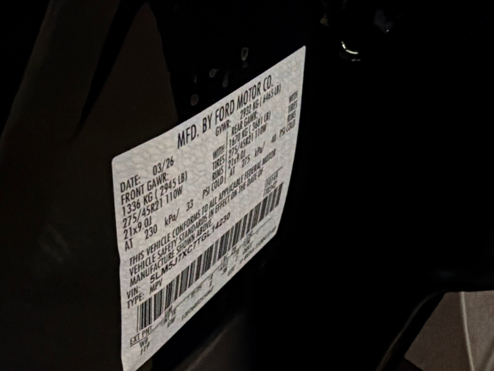 New 2026 Lincoln Aviator Reserve image 37