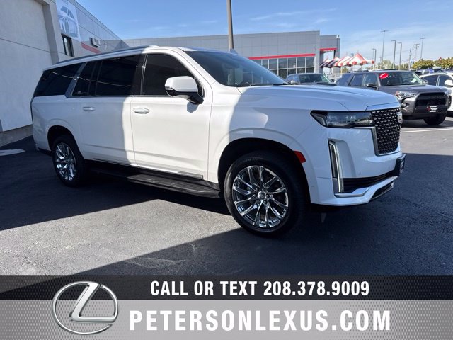 Used 2021 Cadillac Escalade ESV Premium Luxury w/ Driver Assist Tech Package AWD/4WD image 8