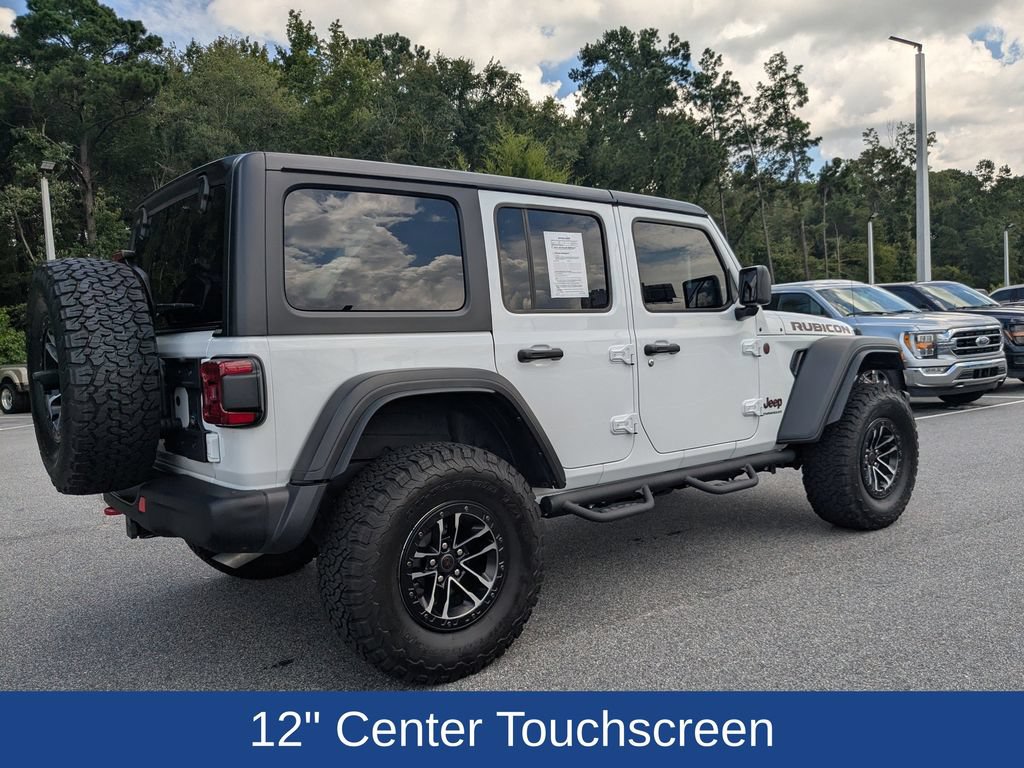Used 2024 Jeep Wrangler Unlimited Rubicon w/ XTREMEE 35" Tire Package AWD/4WD image 4