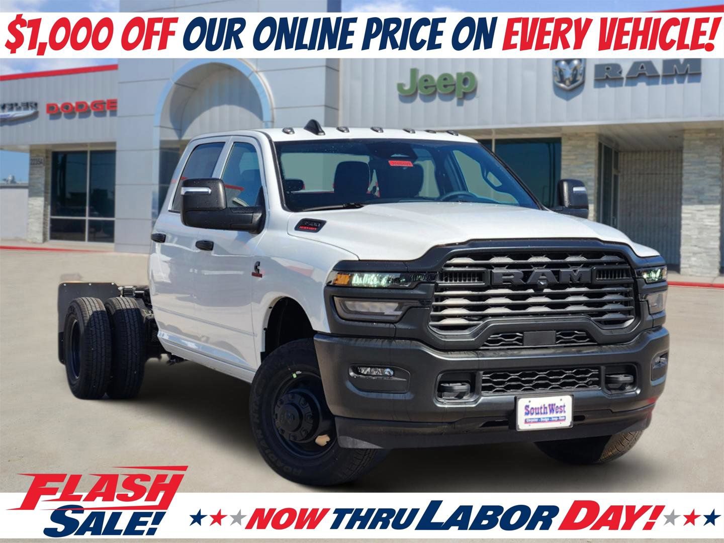 New 2026 RAM 3500 Tradesman AWD/4WD 360° Tour