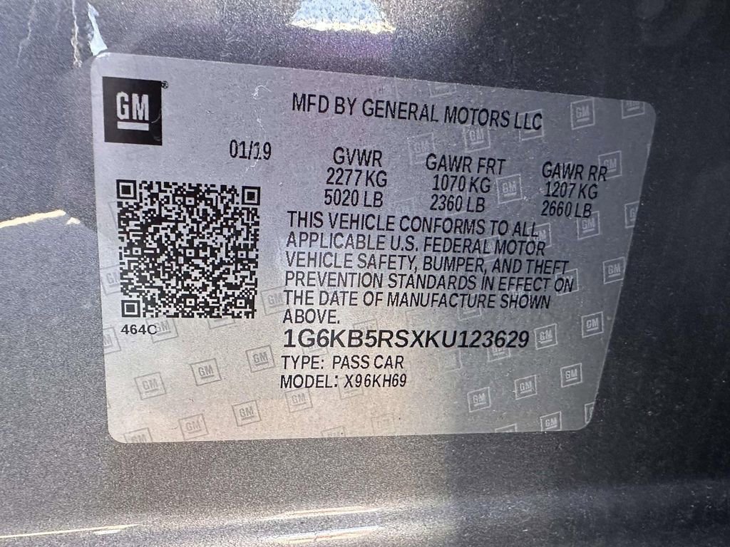 Used 2019 Cadillac CT6 Luxury w/ Driver Awareness Package image 7