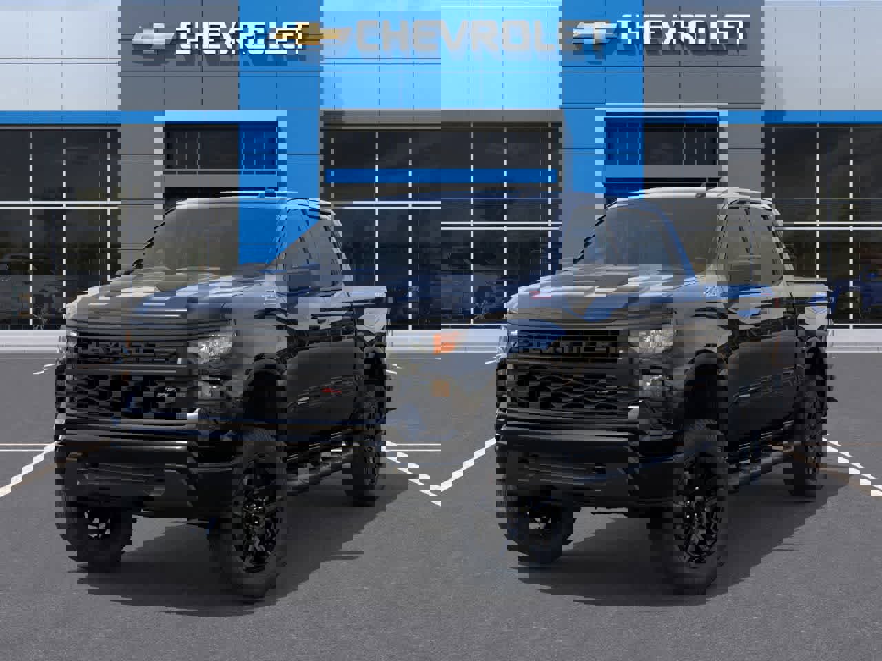 New 2026 Chevrolet Silverado 1500 Custom Trail Boss w/ Turbomax Blackout Package image 6