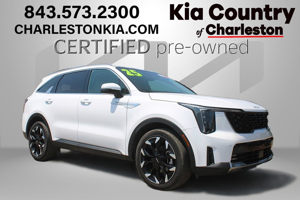 Certified 2025 Kia Sorento EX w/ Panoramic Sunroof Package FWD image 1
