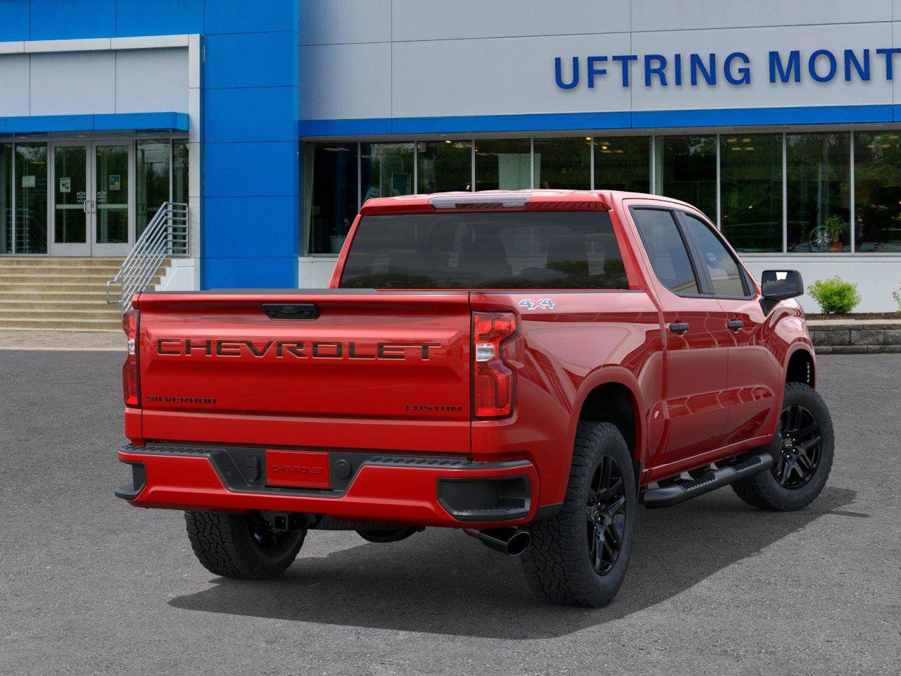 New 2026 Chevrolet Silverado 1500 Custom w/ Turbomax Blackout Package AWD/4WD image 4