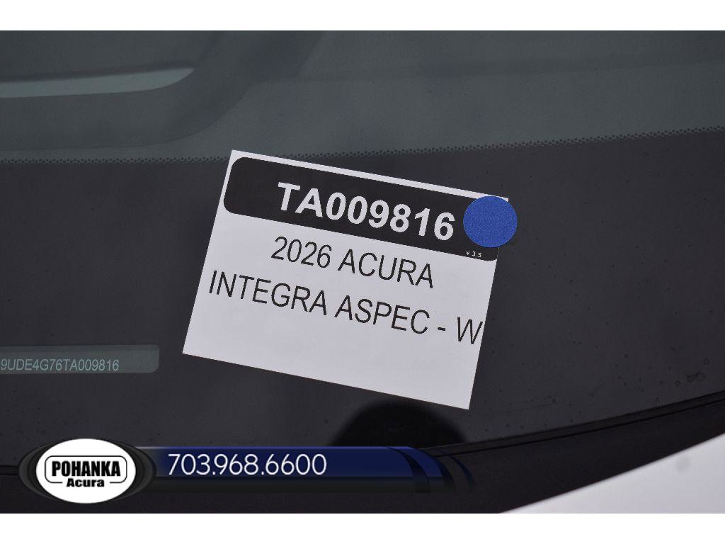 New 2026 Acura Integra A-Spec FWD image 36