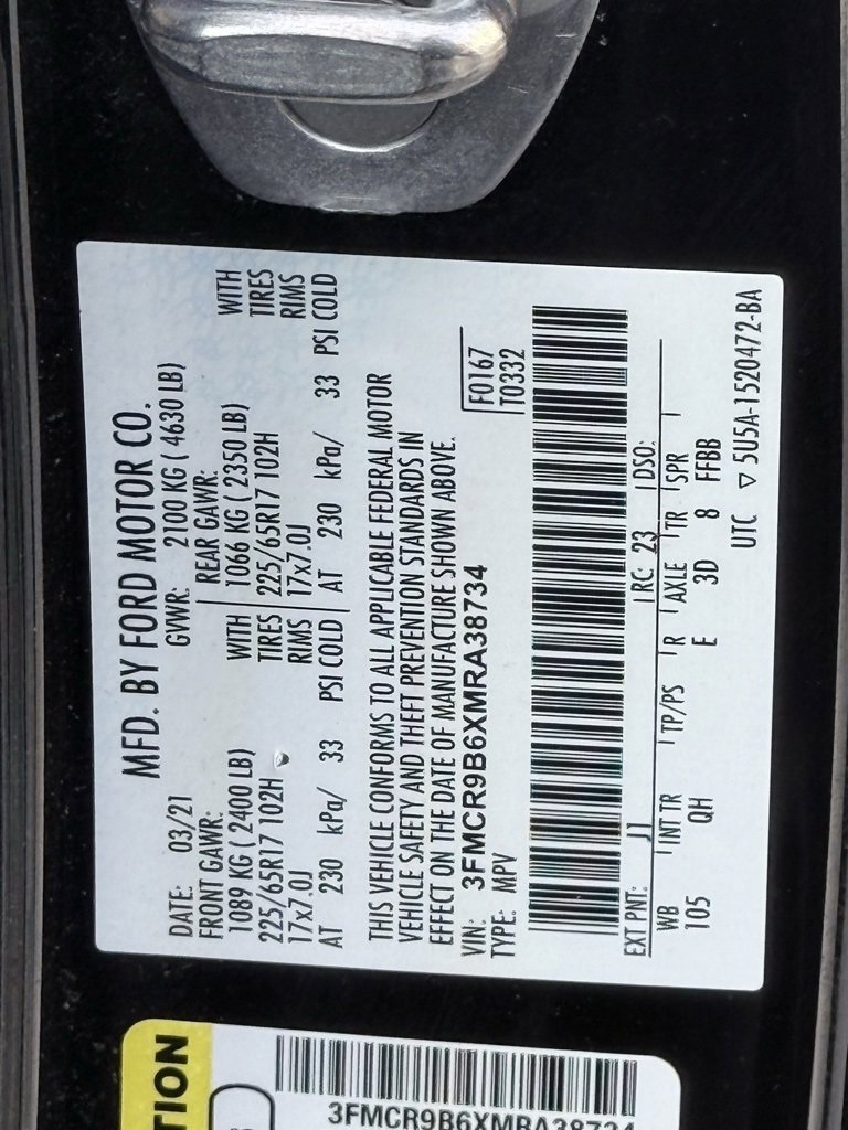 Used 2021 Ford Bronco Sport Big Bend image 35