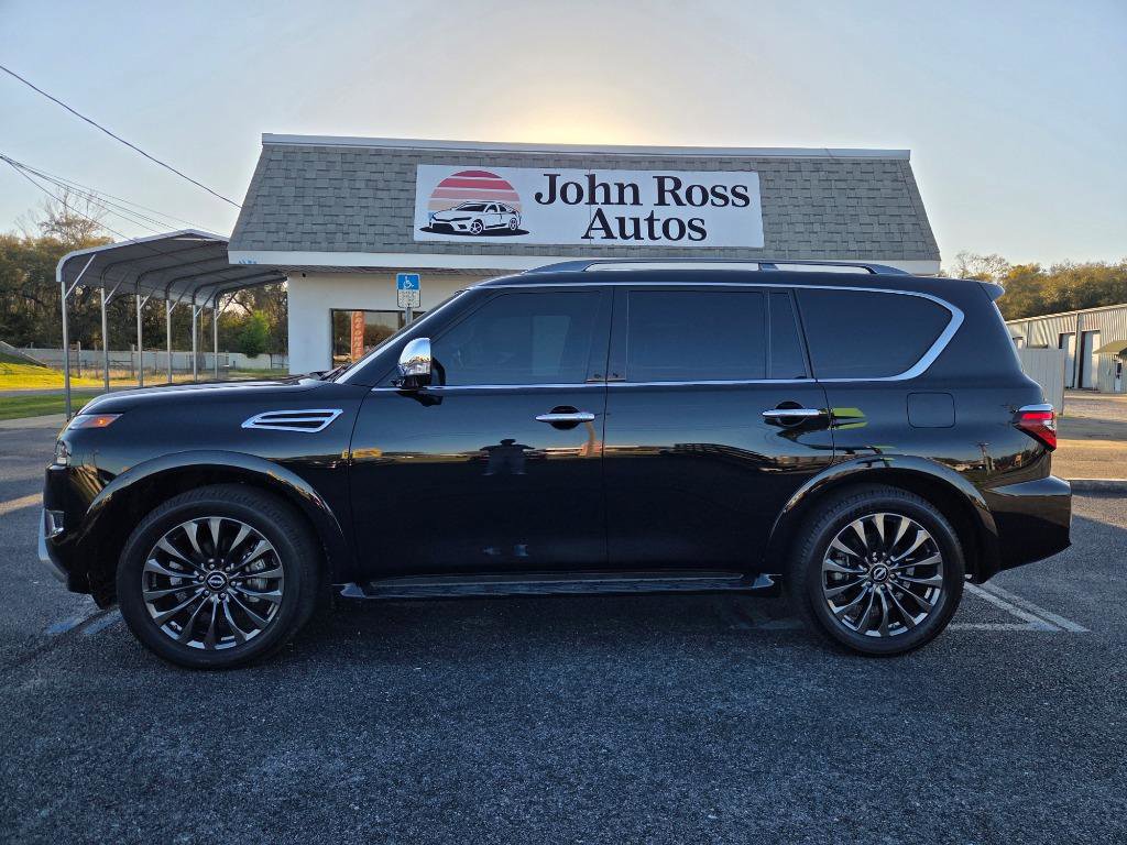 Used 2023 Nissan Armada Platinum w/ Captain's Chairs Package image 1