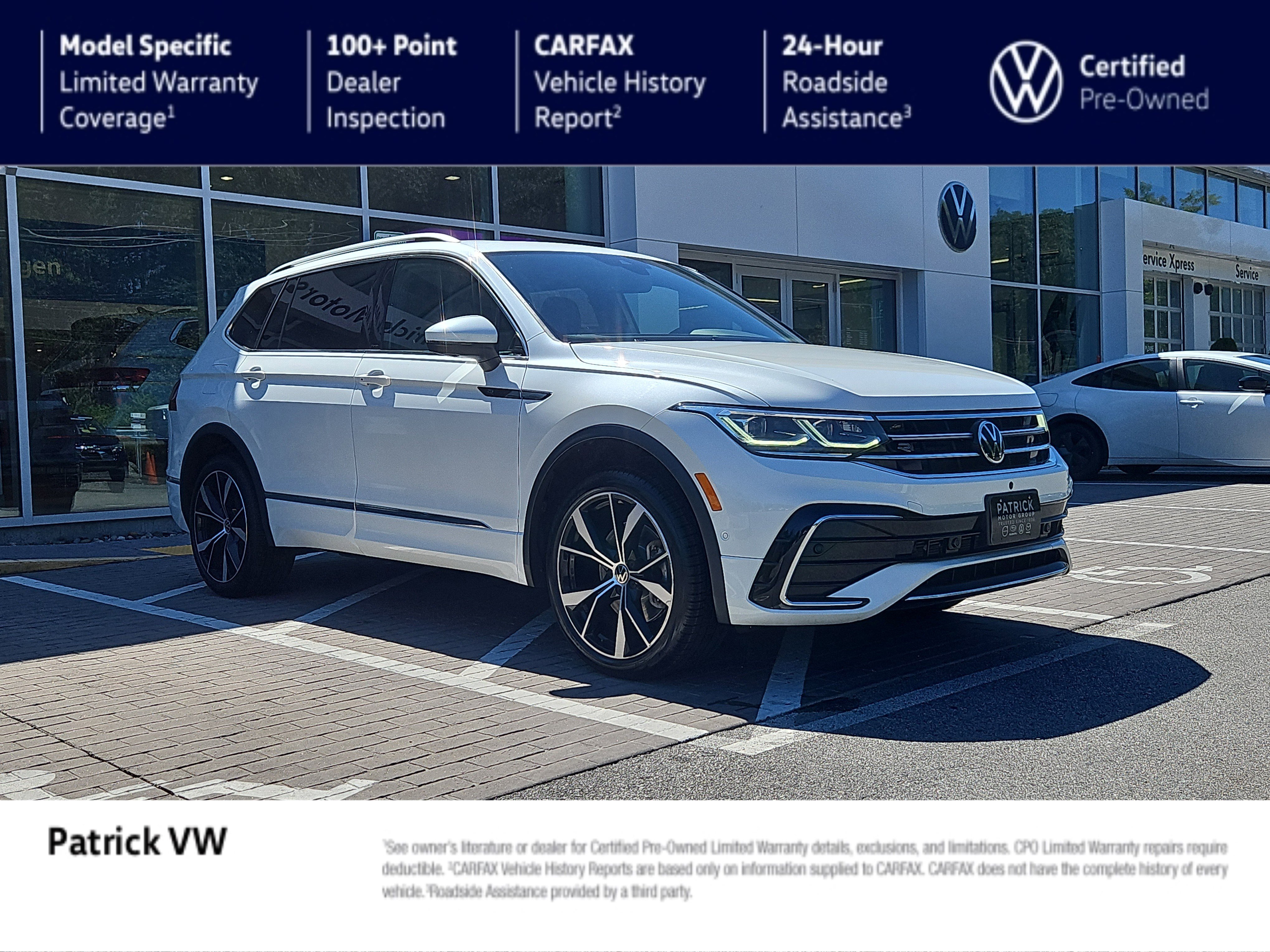 Certified 2022 Volkswagen Tiguan SEL R-Line