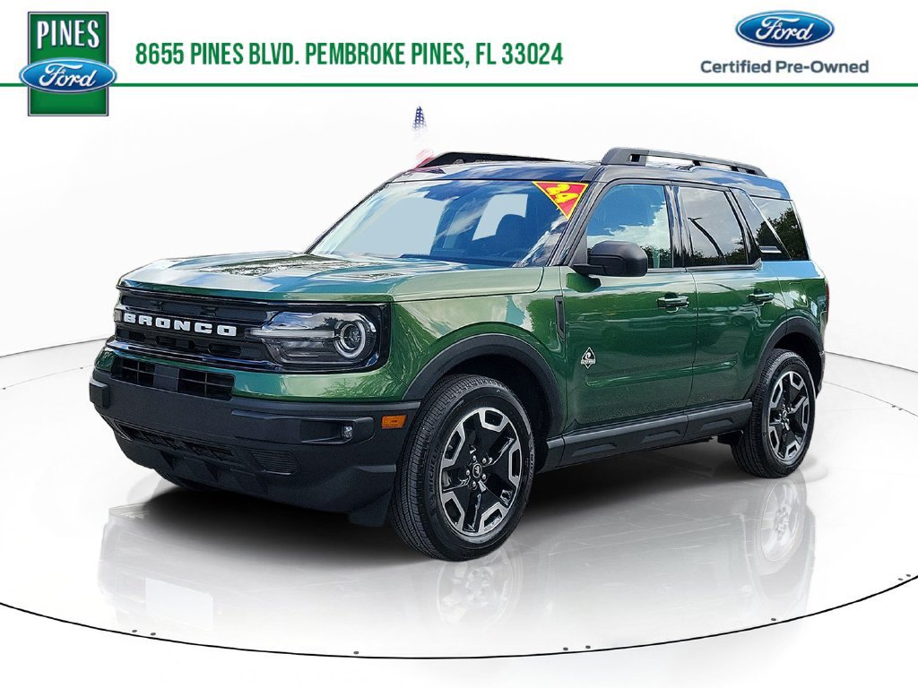 Certified 2024 Ford Bronco Sport Outer Banks w/ Tech Package