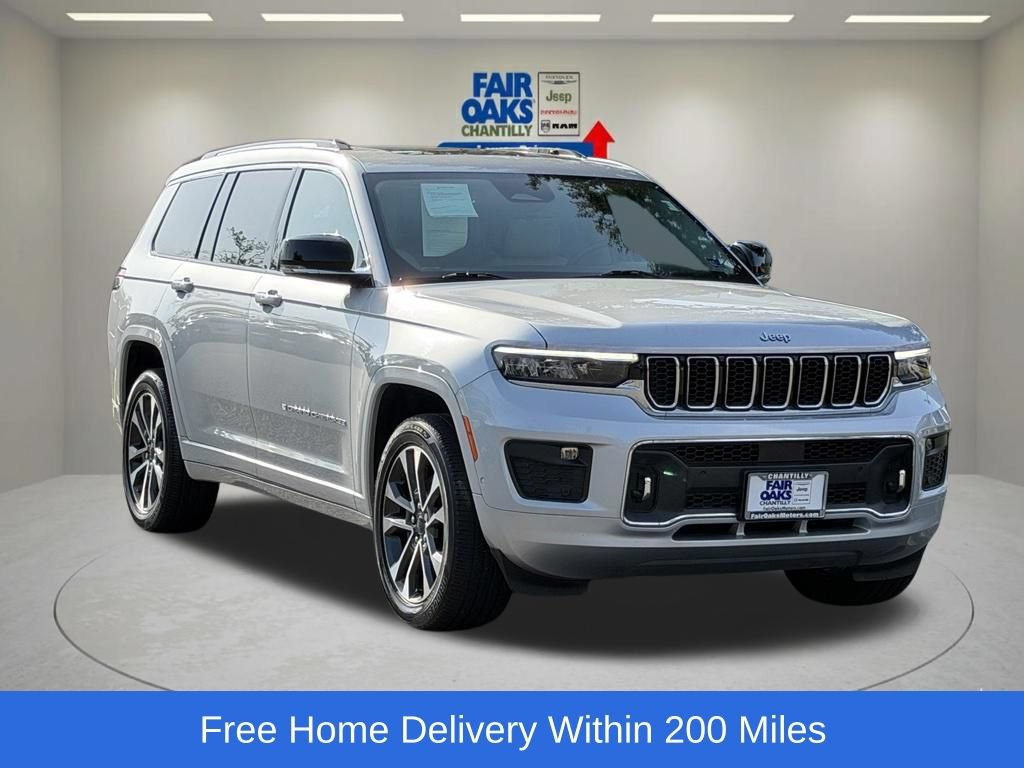 Certified 2021 Jeep Grand Cherokee L Overland w/ Luxury Tech Group IV