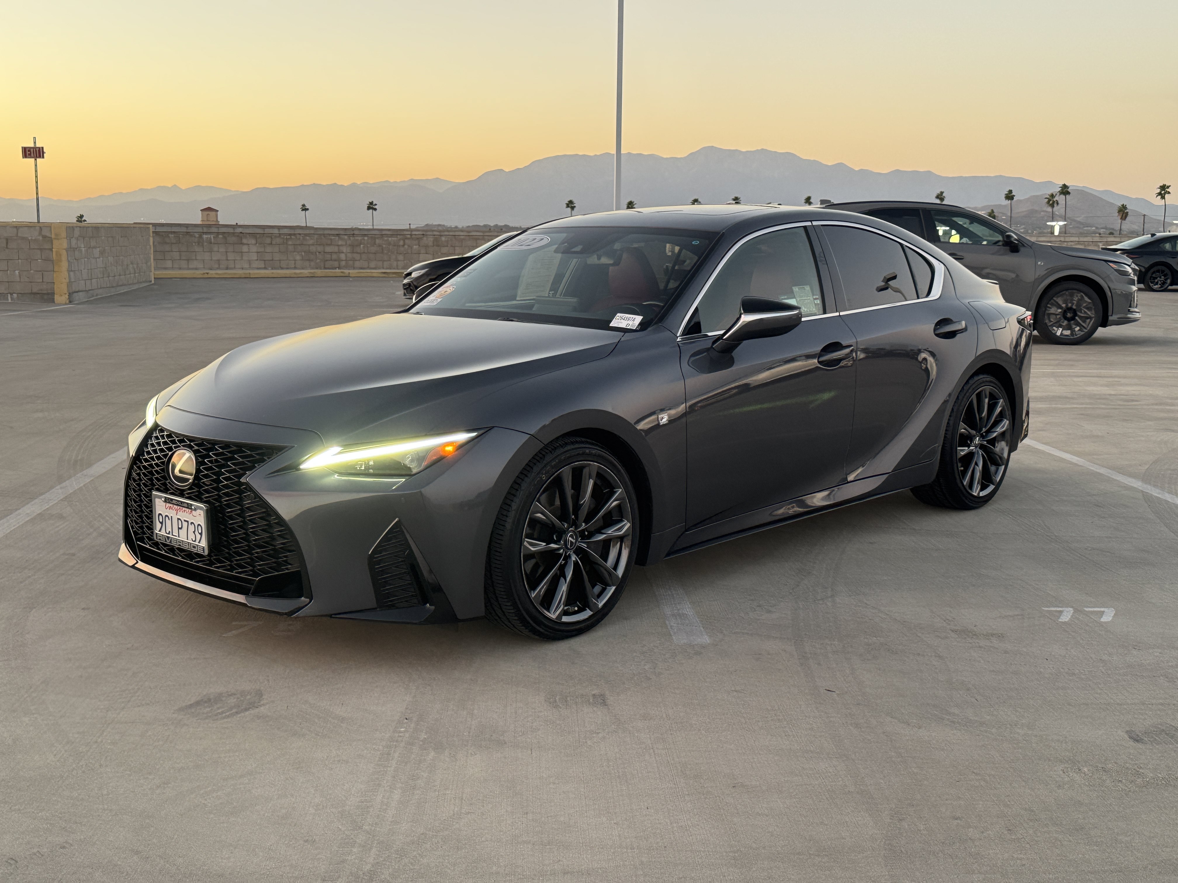 Certified 2022 Lexus IS 350 F Sport w/ Accessory Package RWD image 4