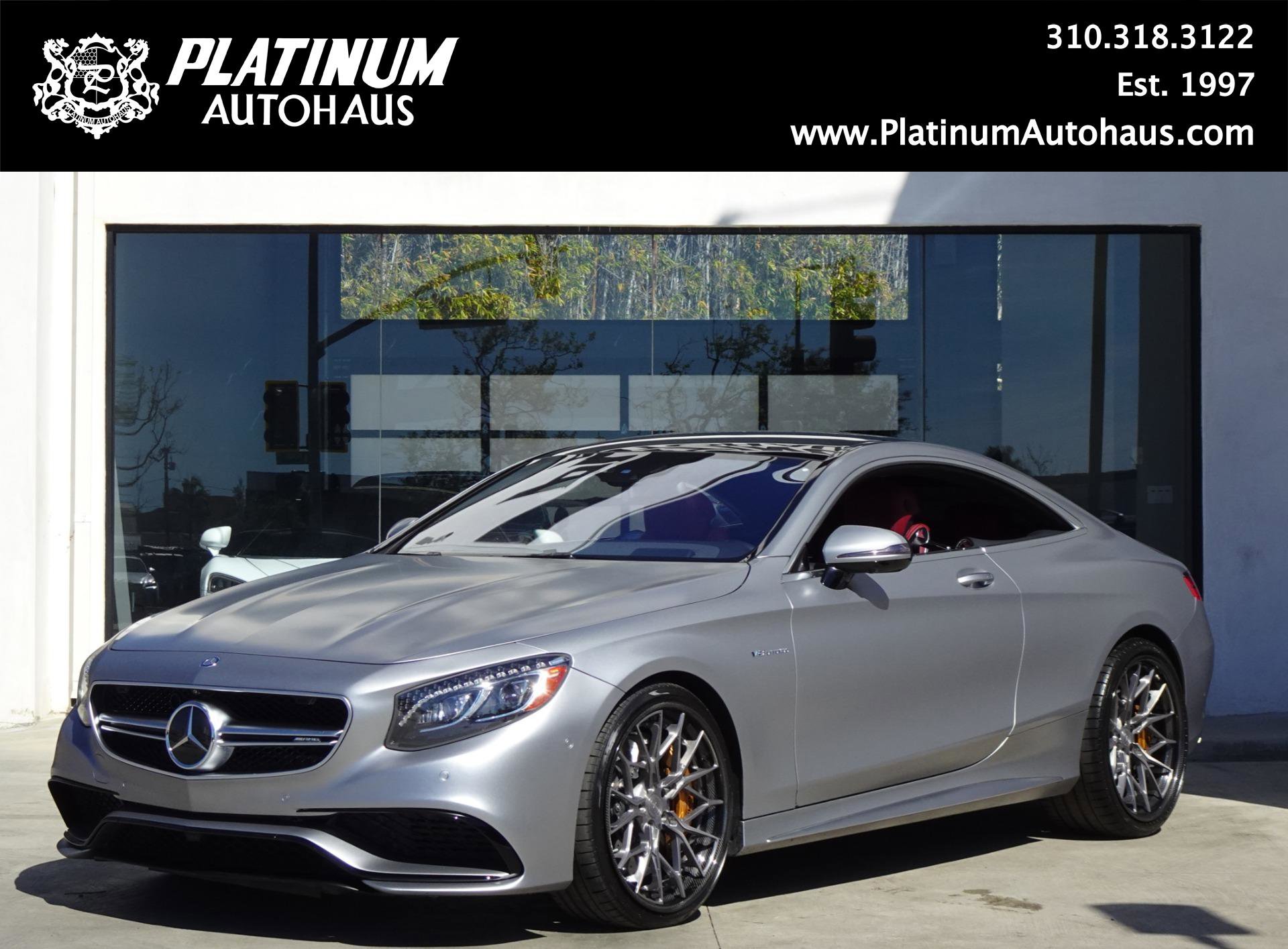 Used 2015 Mercedes-Benz S 63 AMG 4MATIC Coupe