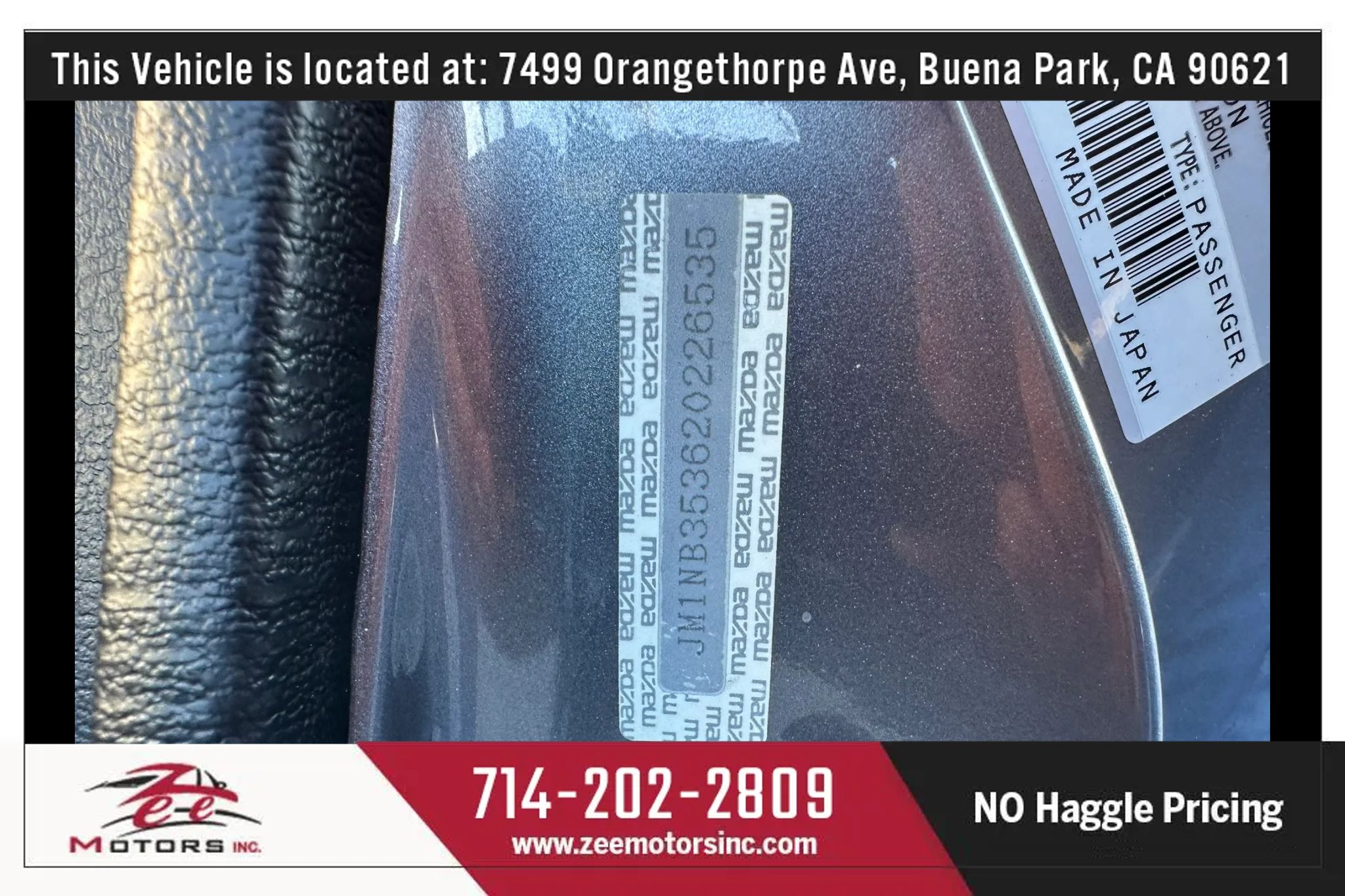 Used 2002 MAZDA MX-5 Miata SE RWD image 48
