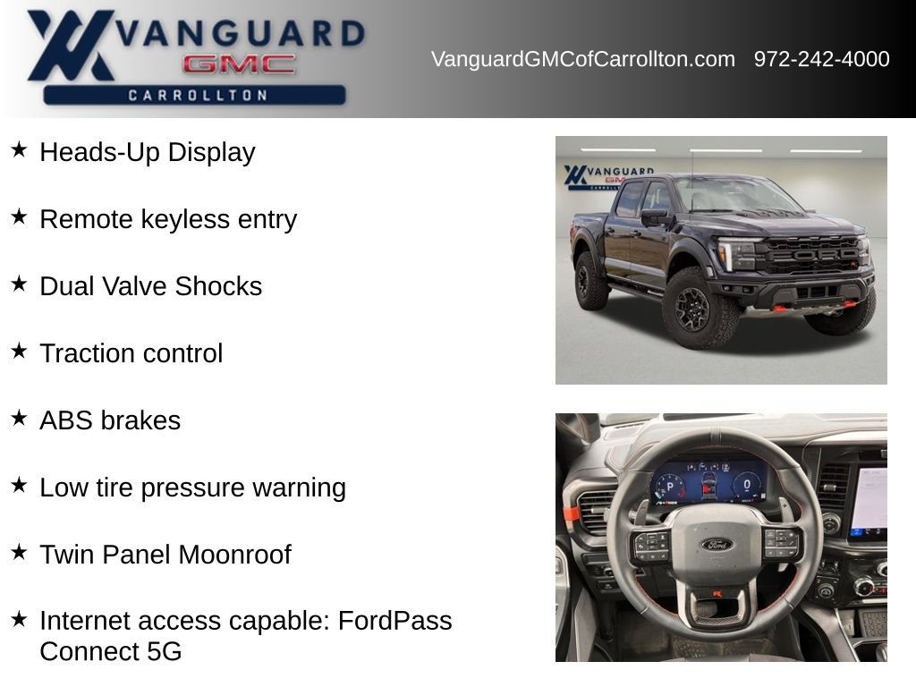 Used 2025 Ford F150 Raptor w/ Equipment Group 803A Raptor R image 18