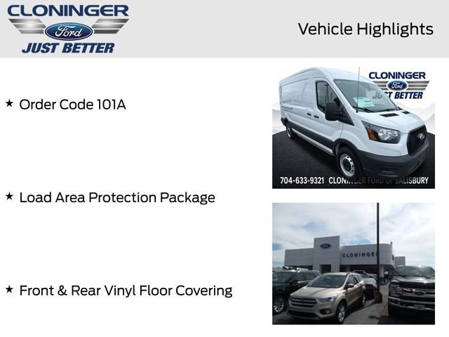 New 2025 Ford Transit 250 148 Medium Roof w/ Load Area Protection Package RWD image 9