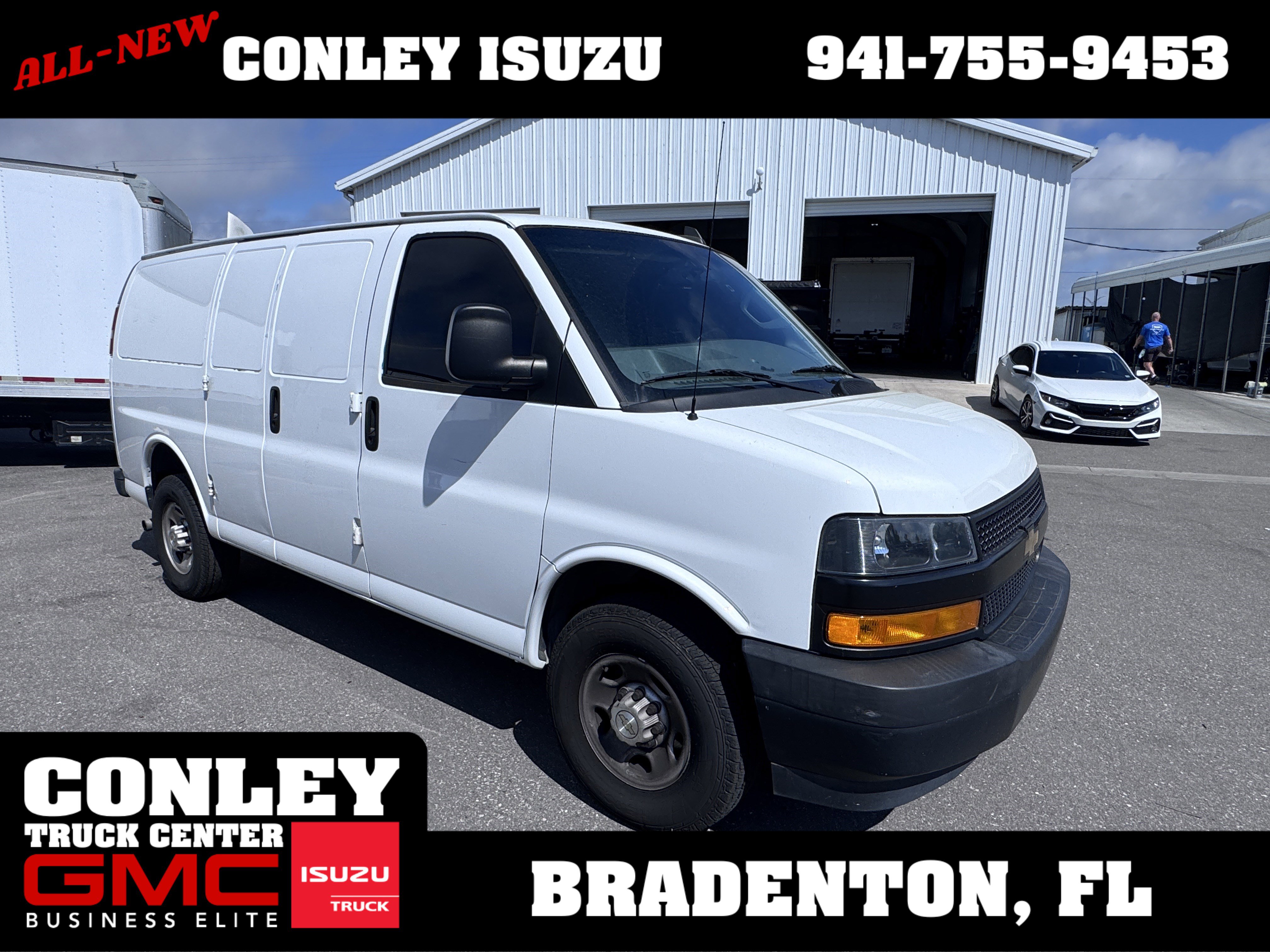 Used 2023 Chevrolet Express 2500 2500 RWD 135 w/ Driver Convenience Package image 3