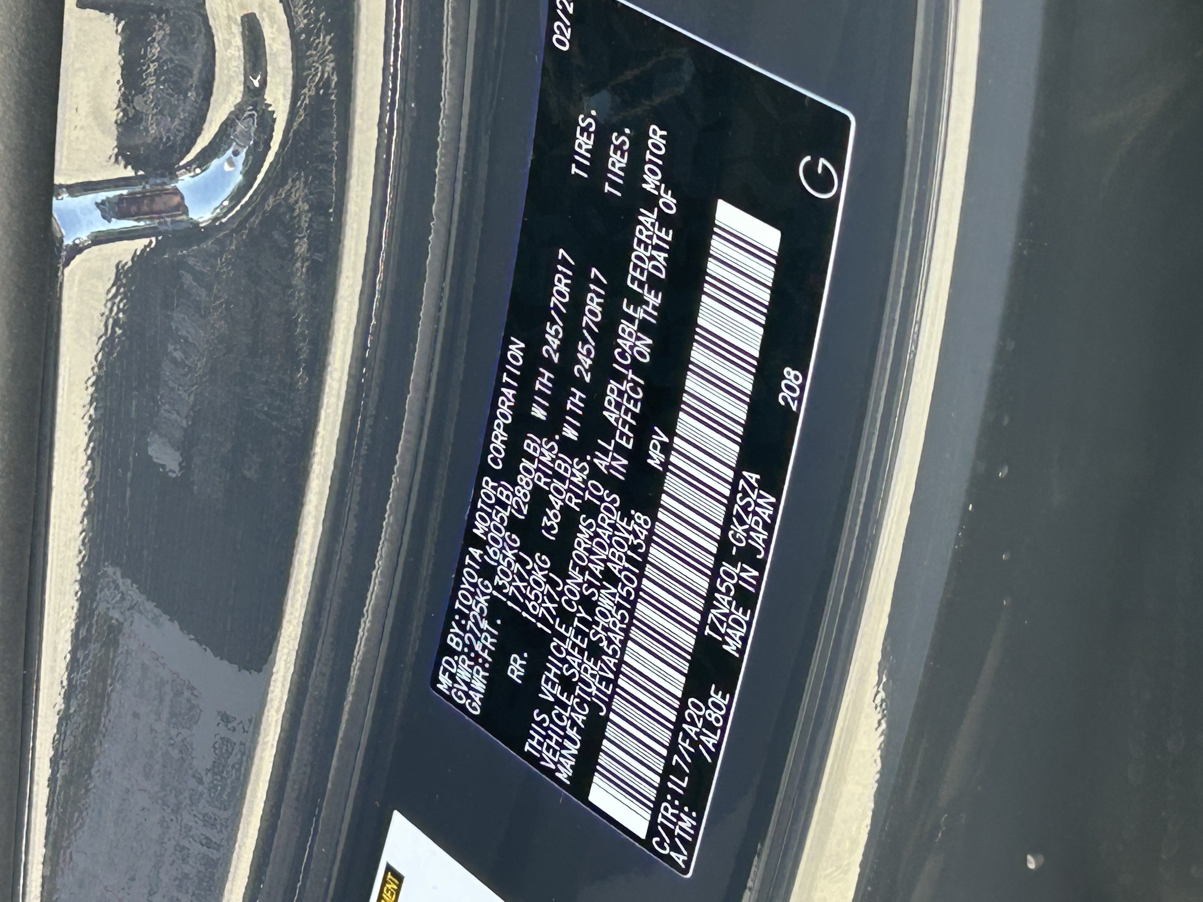 Certified 2026 Toyota 4Runner SR5 RWD image 32