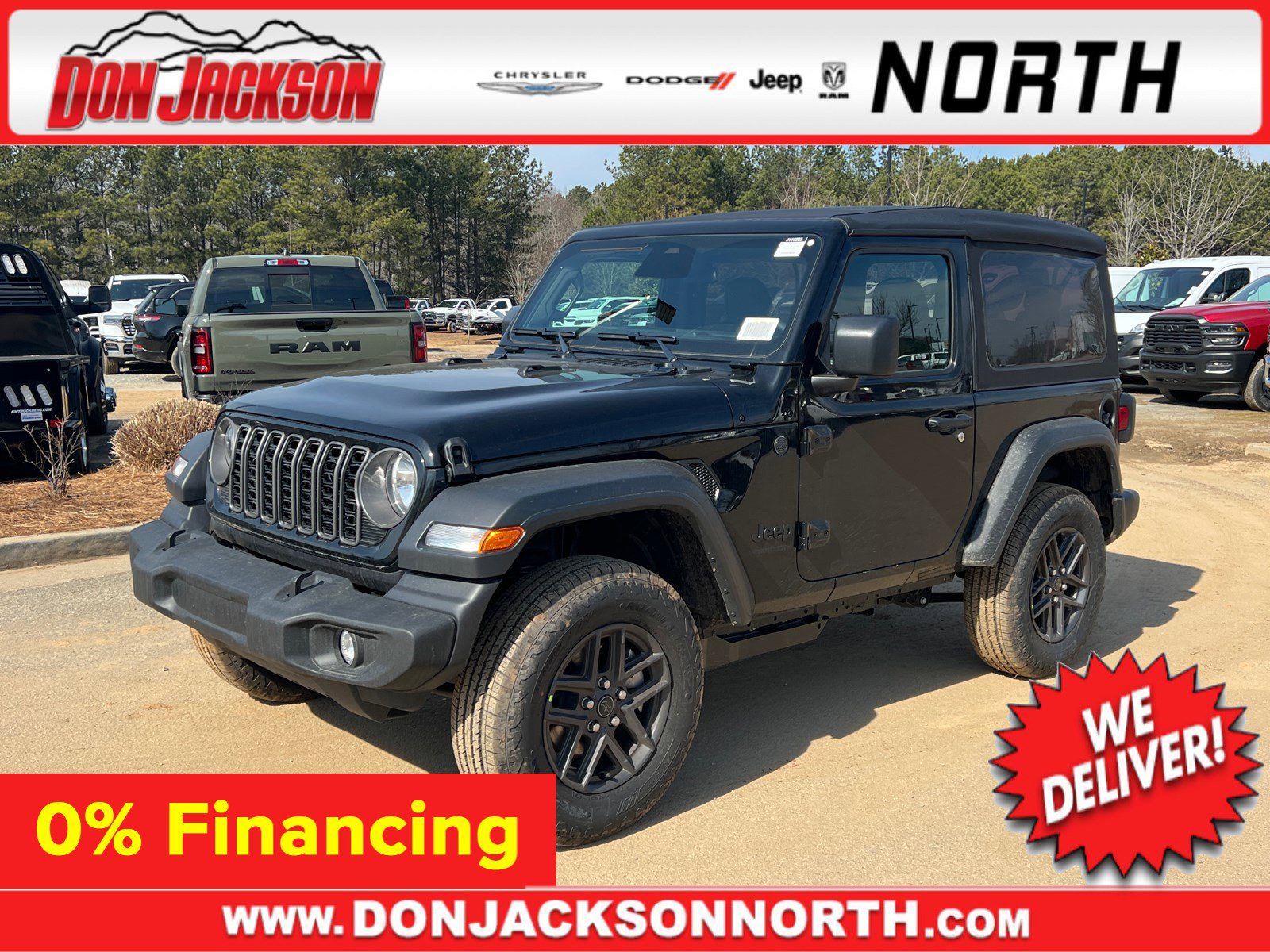 New 2026 Jeep Wrangler Sport S image 1