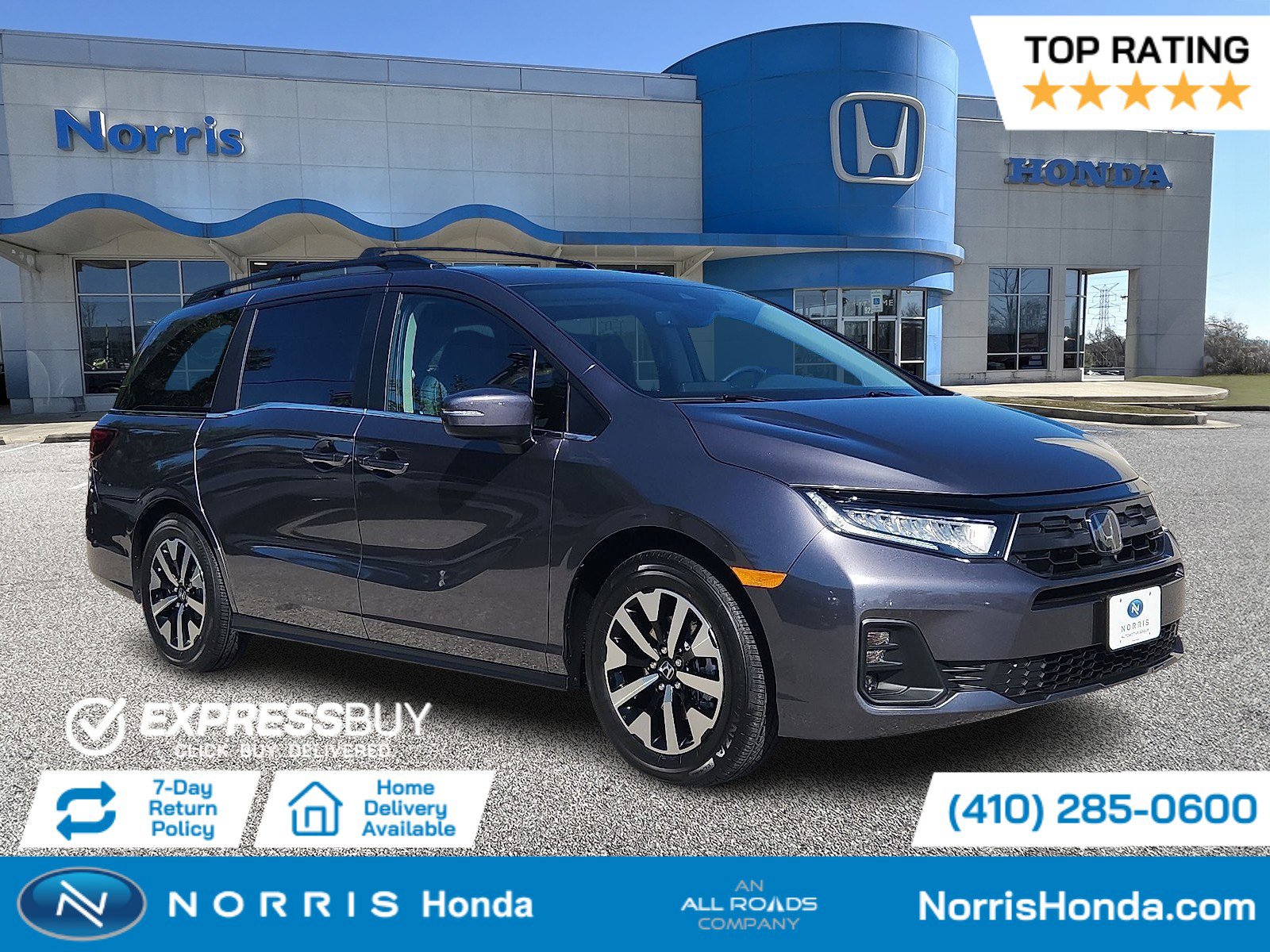 New 2026 Honda Odyssey EX-L image 1