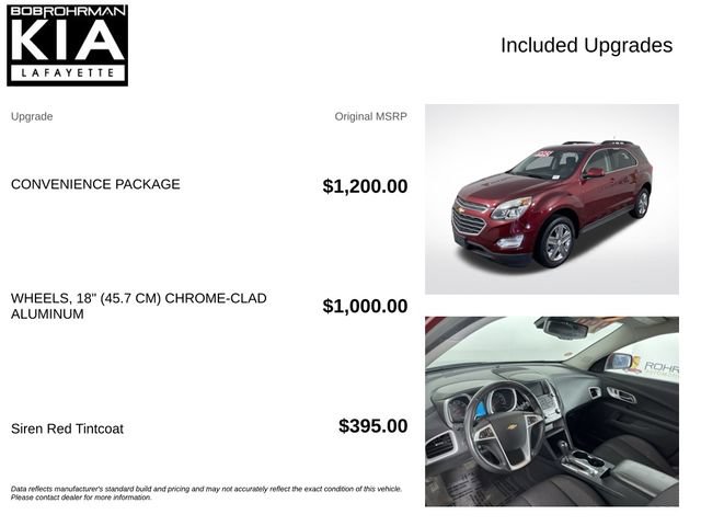 Used 2016 Chevrolet Equinox LT w/ Convenience Package FWD image 4