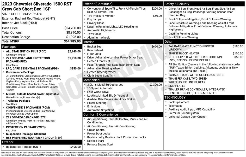 Used 2023 Chevrolet Silverado 1500 RST w/ All Star Edition Plus image 10