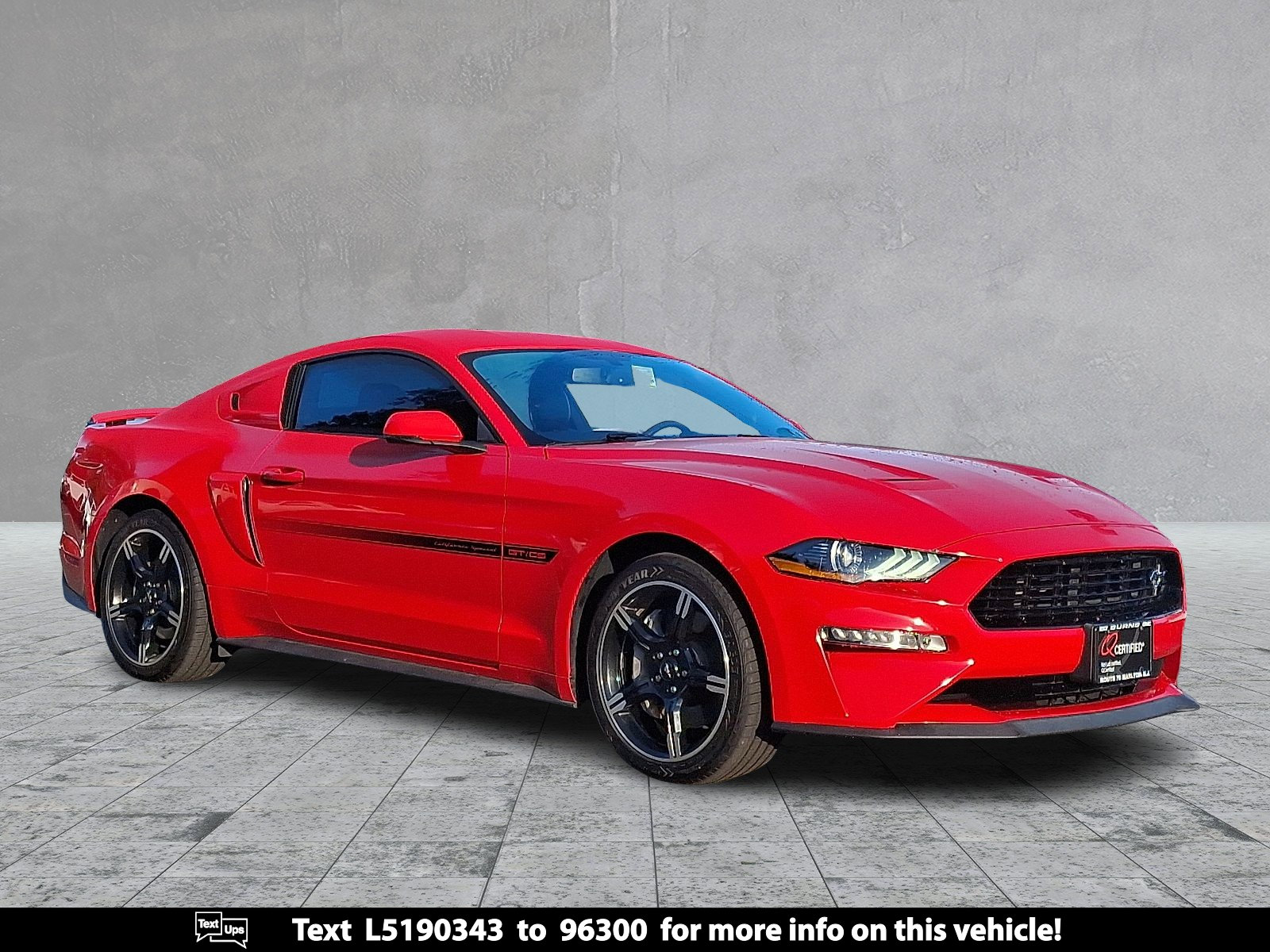 Used 2020 Ford Mustang GT Premium w/ California Special Package