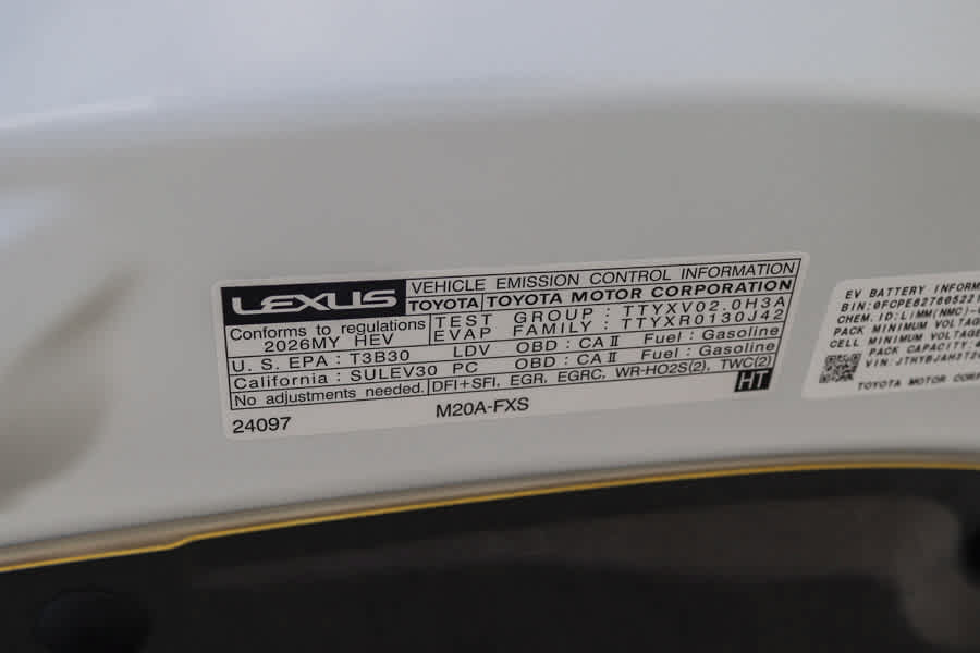 Certified 2026 Lexus UX 300h FWD w/ Accessory Package (Z2) image 31