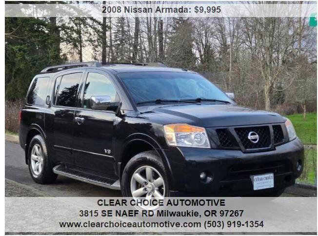 Used 2008 Nissan Armada SE w/ Drivers Preferred Pkg image 9
