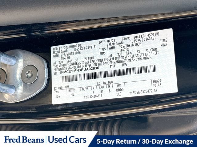 Used 2023 Ford Escape ST-Line w/ Tech Pack #1 AWD/4WD image 39