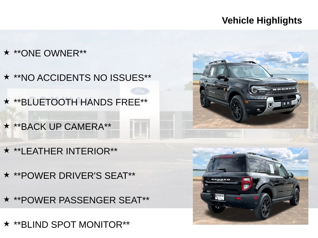 Used 2025 Ford Bronco Sport Badlands image 6