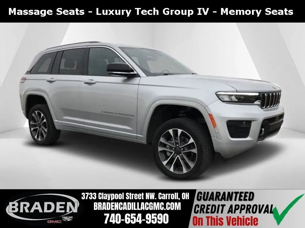 Used 2022 Jeep Grand Cherokee Overland w/ Luxury Tech Group IV