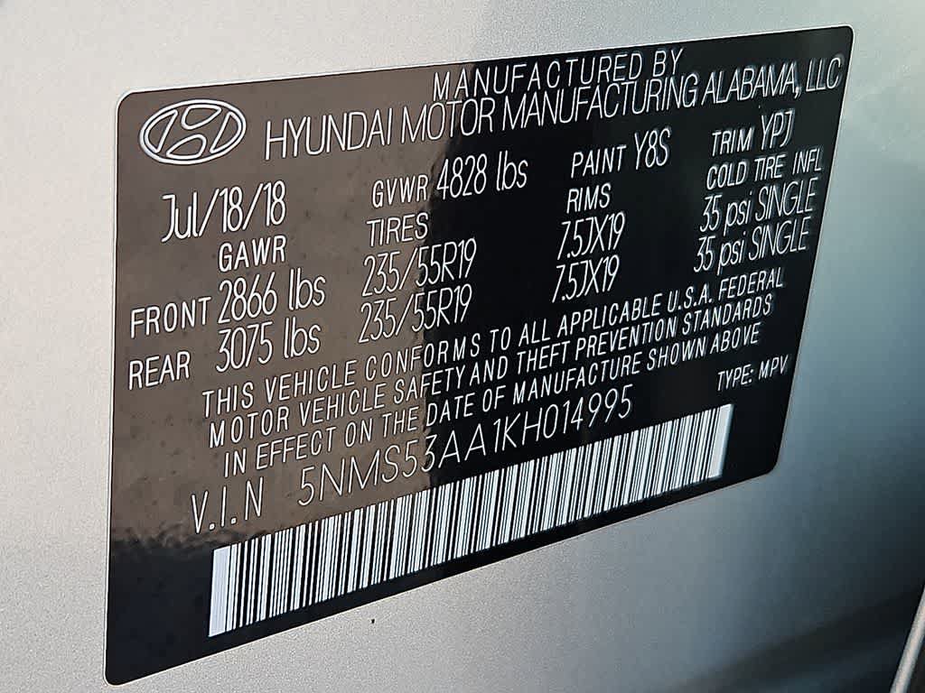 Used 2019 Hyundai Santa Fe FWD image 30