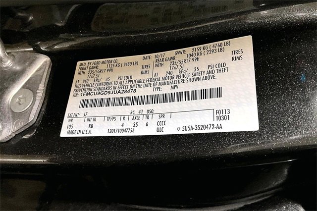 Used 2018 Ford Escape SE image 31