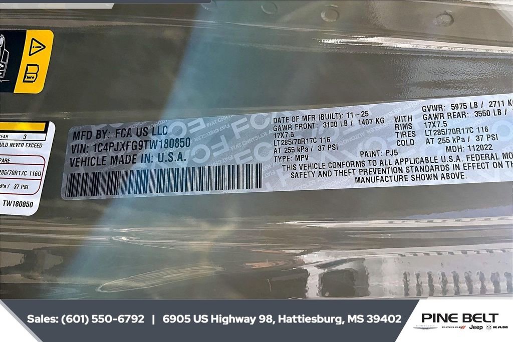 New 2026 Jeep Wrangler Unlimited Rubicon image 7