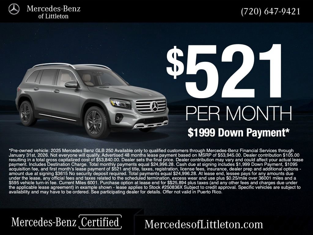 Certified 2025 Mercedes-Benz GLB 250 4MATIC image 3