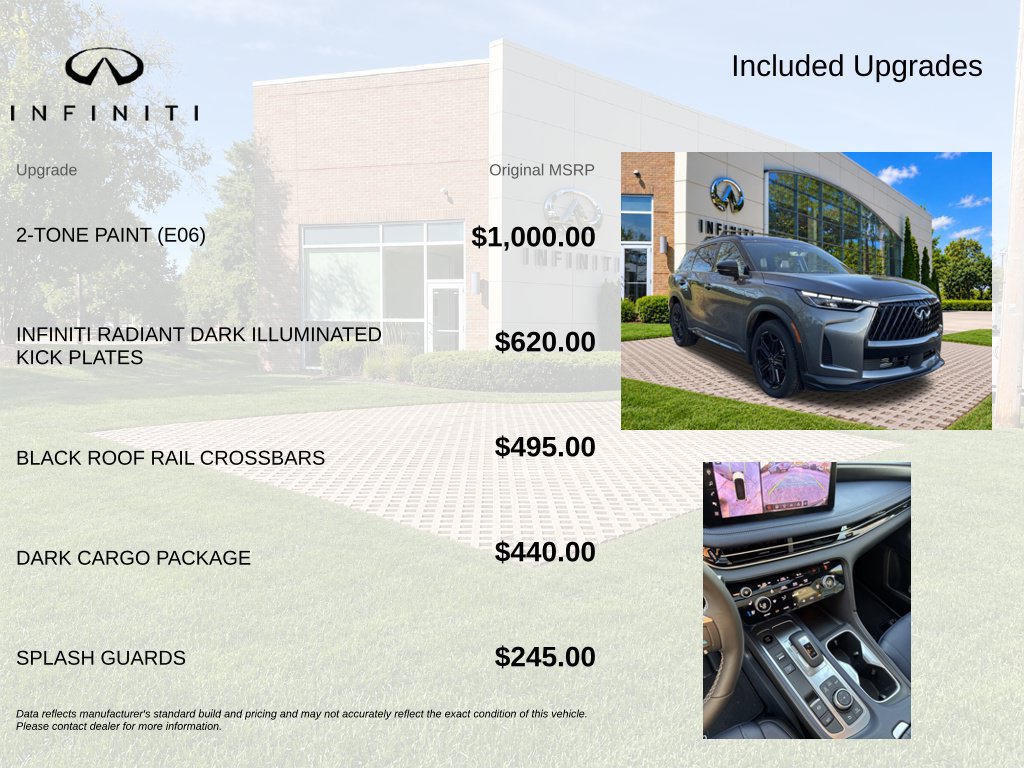 Used 2026 INFINITI QX60 Sport w/ Dark Cargo Package AWD/4WD image 6