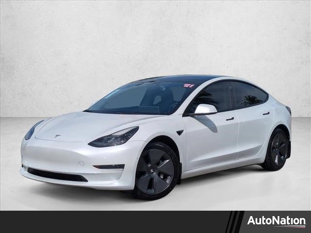 Used 2021 Tesla Model 3 Standard Range Plus RWD image 1