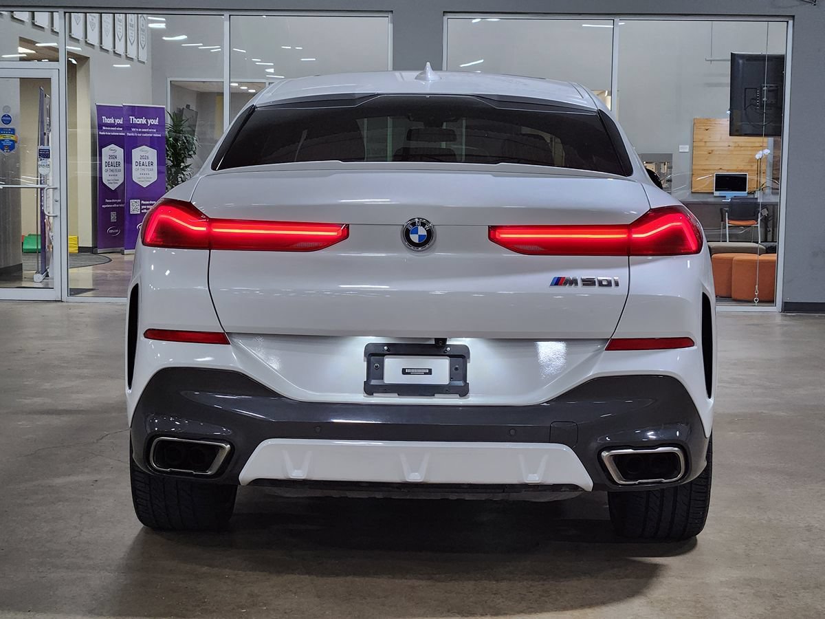 Used 2021 BMW X6 M50i w/ Executive Package AWD/4WD image 8