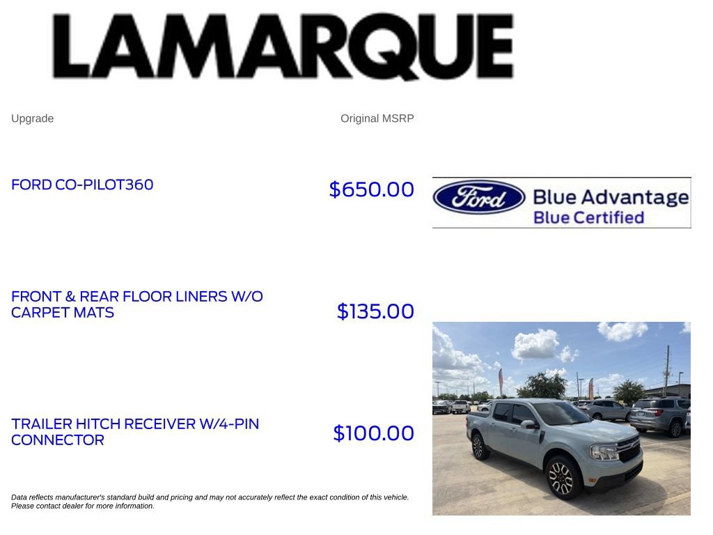 Used 2023 Ford Maverick Lariat FWD image 10