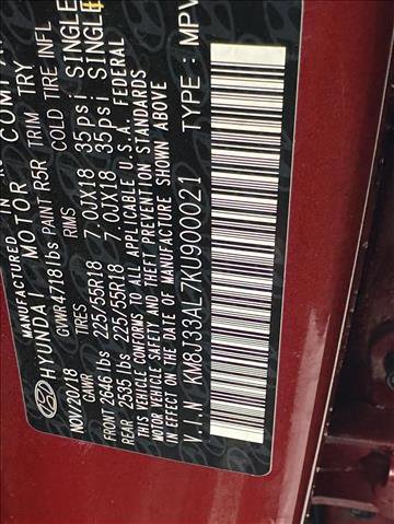 Used 2019 Hyundai Tucson Limited w/ Cargo Package image 26