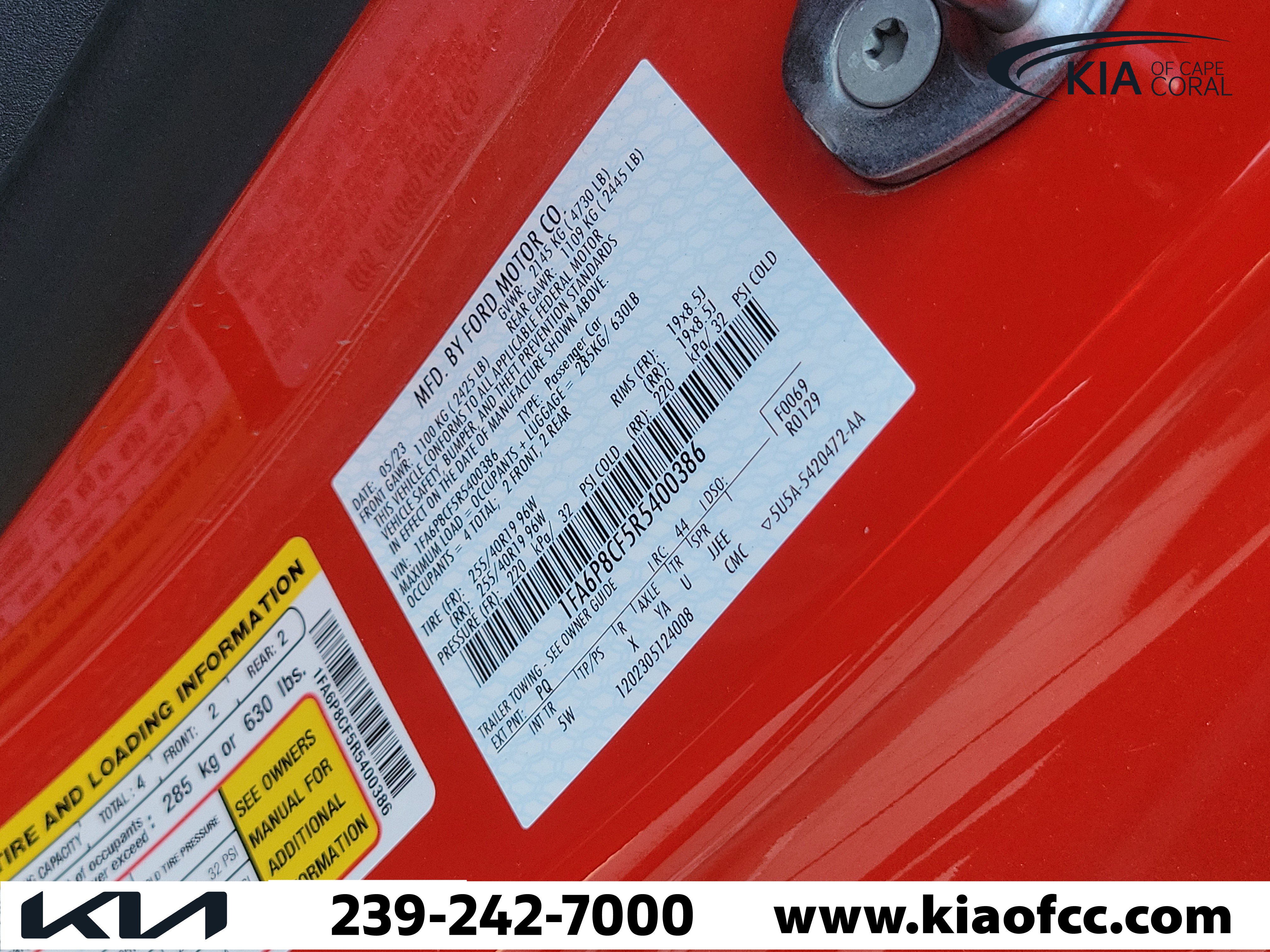 Used 2024 Ford Mustang GT Premium RWD image 31