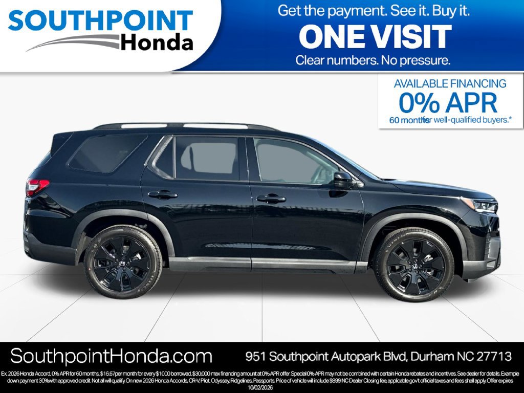 New 2026 Honda Pilot Black Edition image 2