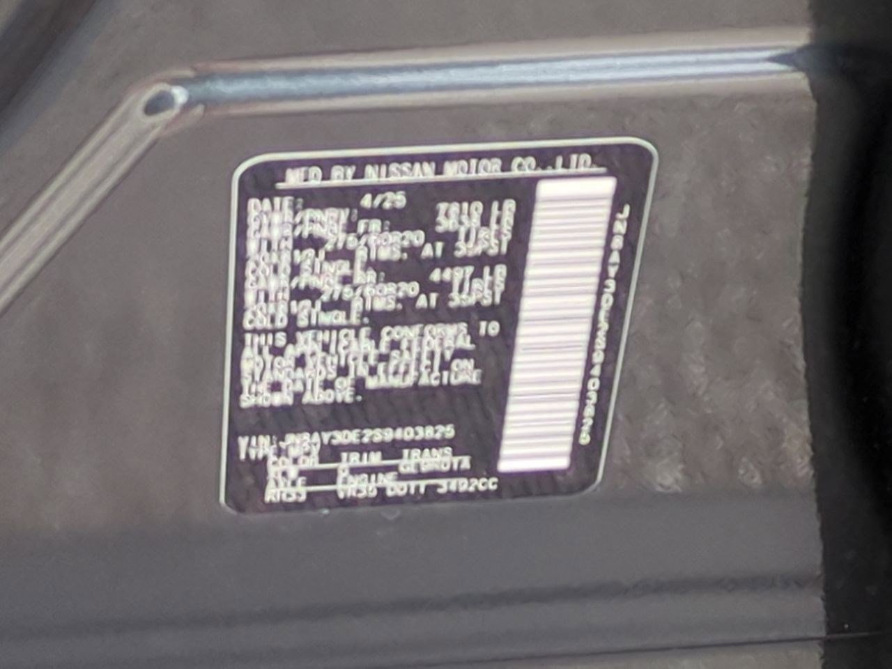 New 2025 Nissan Armada PRO-4X AWD/4WD image 45
