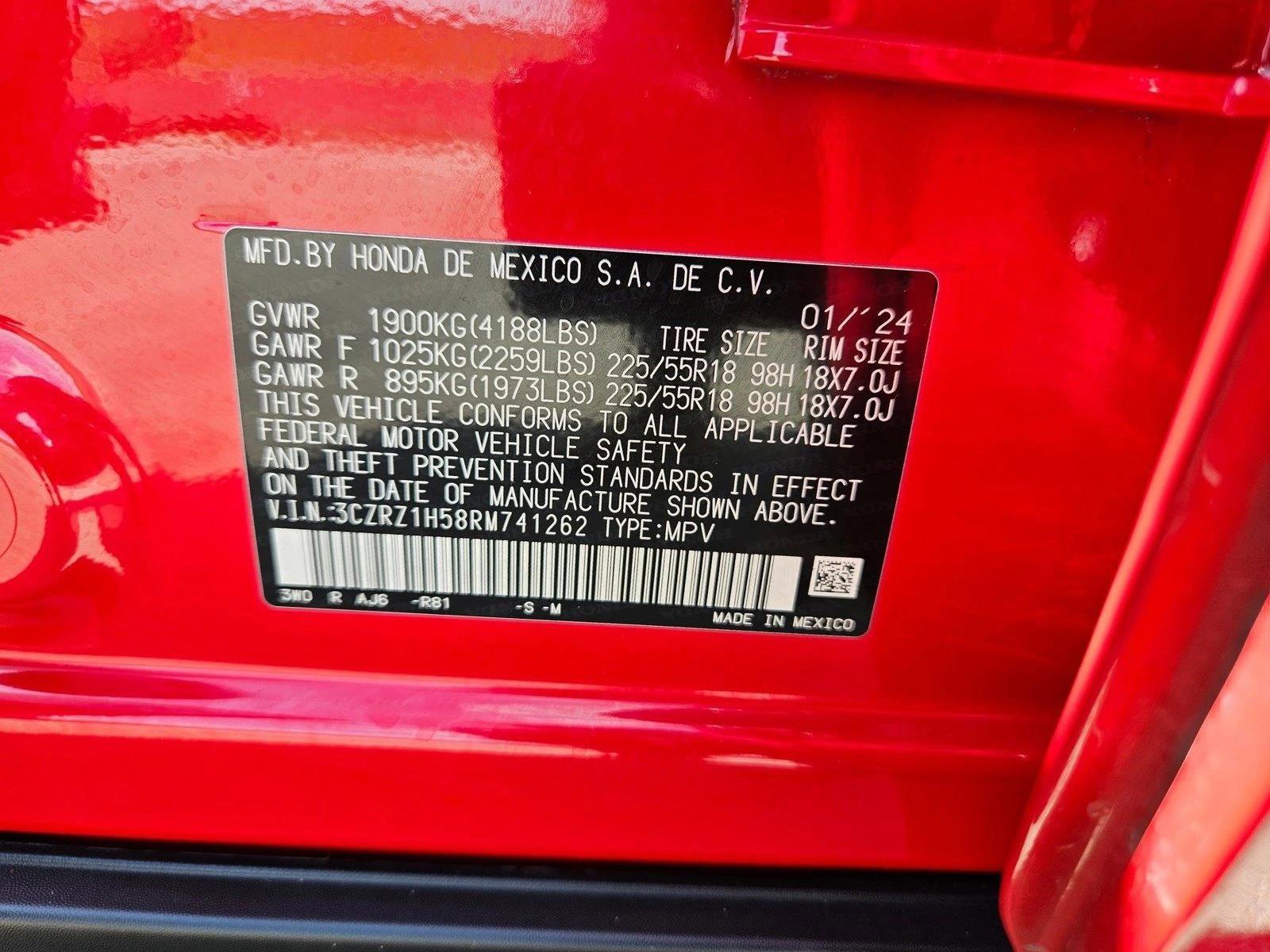 Used 2024 Honda HR-V Sport image 22