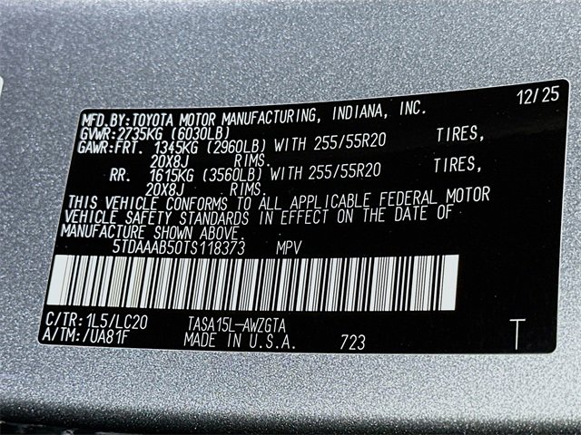 New 2026 Toyota Grand Highlander Limited image 17