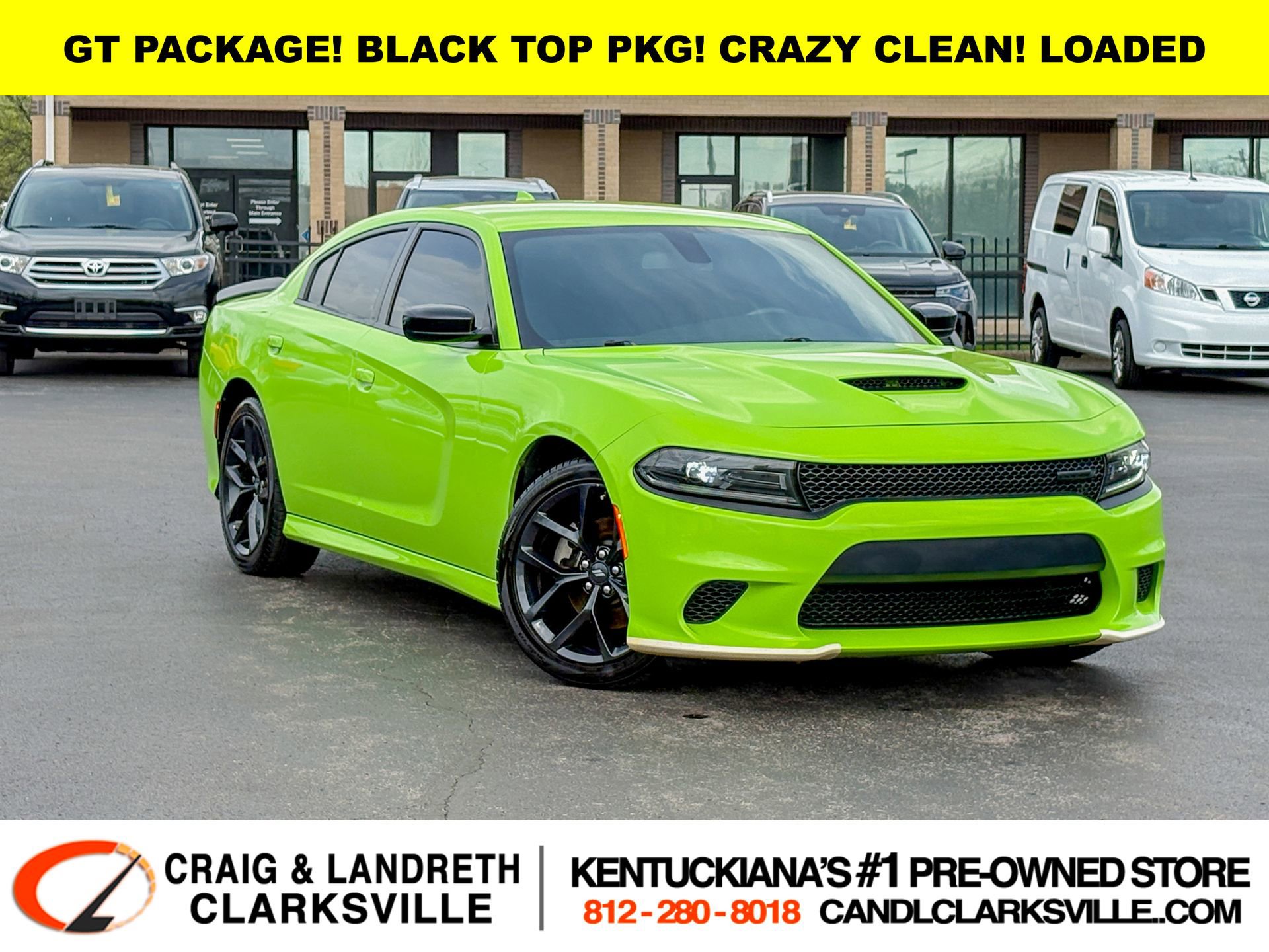 Used 2023 Dodge Charger GT w/ Blacktop Package RWD image 1
