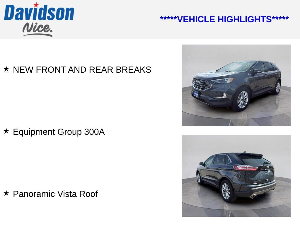 Certified 2022 Ford Edge Titanium image 4