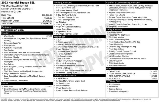 Used 2023 Hyundai Tucson SEL image 5
